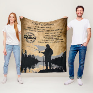 Retirement Fleece Blanket