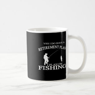Retirement Funny Fishing Tee Retired Fisherman Tee Coffee Mug