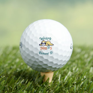 Retirement Golf Balls - Funny 9 To 5 Callaway