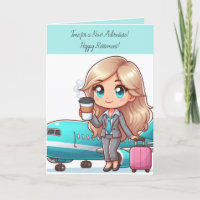 Retirement Greeting Card with Travel