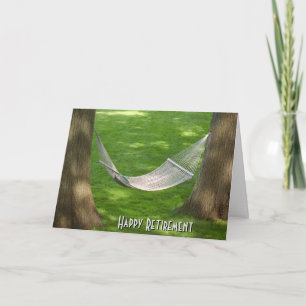 Retirement Hammock  Card