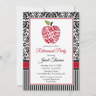 Retirement Invitation for Teachers