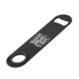 Retirement Is Music To My Ears Bar Key