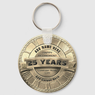 Retirement Keychain