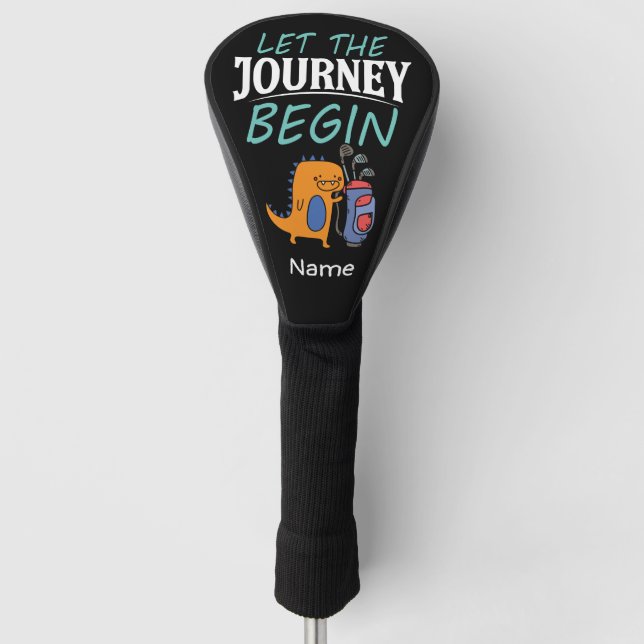 Retirement Let the life begin for golfer retired Golf Head Cover (Front)