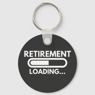 RETIREMENT LOADING KEYCHAIN
