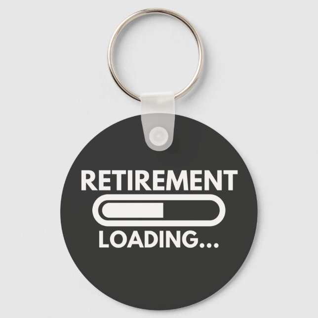 RETIREMENT LOADING KEYCHAIN (Front)