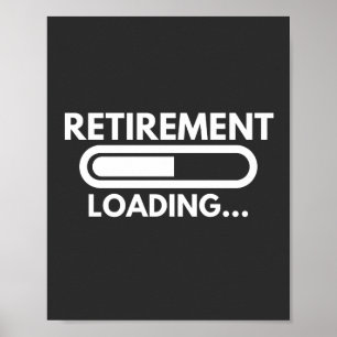 Retirement loading progress for all employees poster