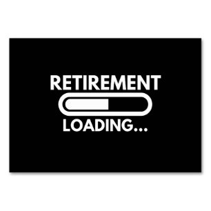 Retirement loading progress for all employees table number