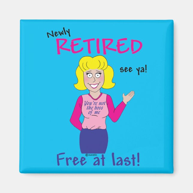 Retirement Magnet (Front)