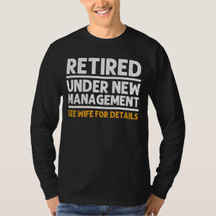 Retirement Men Dad Retiring Party Humour  2 T-Shirt