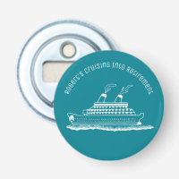 Retirement Monogram Funny Cruise Ship