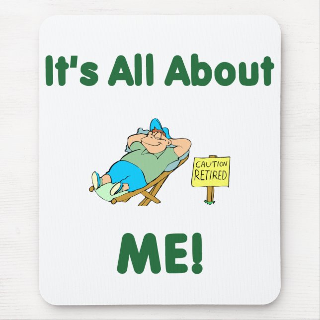 Retirement Mouse Pad (Front)
