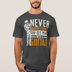 Retirement Musician Guitar Music Retired Guitarist T-Shirt