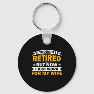Retirement Novelty For Men Women Dad Grandpa Retir Keychain