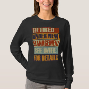 Retirement Outfit Men Dad Retiring Party Humour T-Shirt