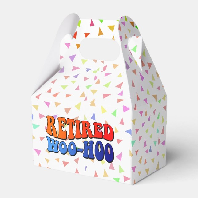 Retirement Party Favor Box (Back Side)