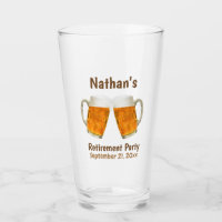 Retirement Party Favour Beer Cheers Custom