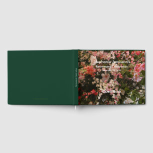 Retirement Party Guest Book, Flowers Floral Guest Book