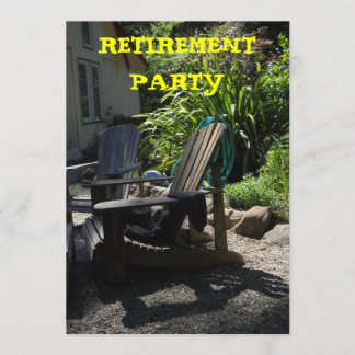 RETIREMENT PARTY INVITATION
