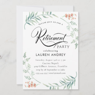 Retirement Party Invitation