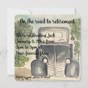 Retirement party invitation
