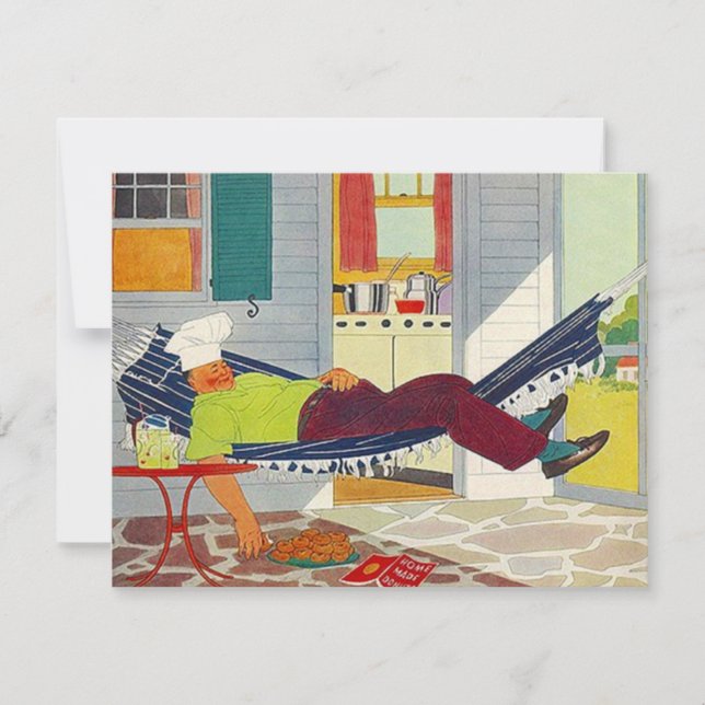 RETIREMENT PARTY INVITATION ~ EARNED HAMMOCK TIME! (Front)