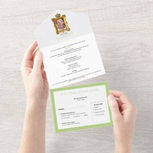 Retirement party Officiallu un-managed dandelions All In One Invitation