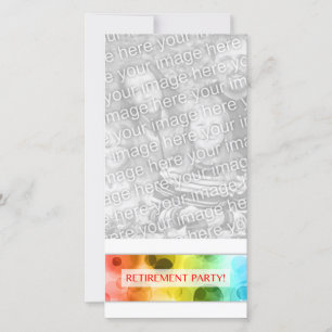 retirement party (rainbow bokeh)