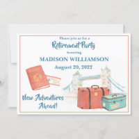 Retirement Party Travel Theme