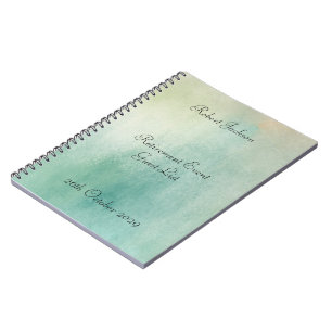 Retirement Personalized Minimal Pattern Notebook