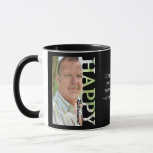 Retirement Photo Canvas   Personalized Retirement  Mug