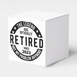 retirement plan favor box