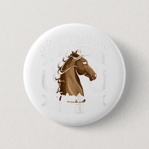 Retirement Plan Funny Horseback Riding Equestrian 2 Inch Round Button