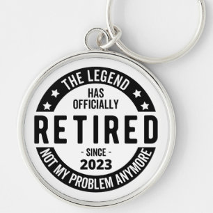 retirement plan keychain