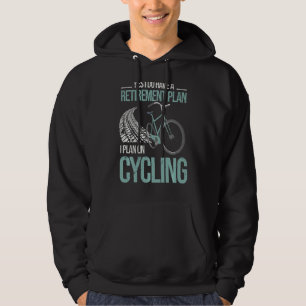 Retirement Plan Vintage Bicycle Cycling Hoodie