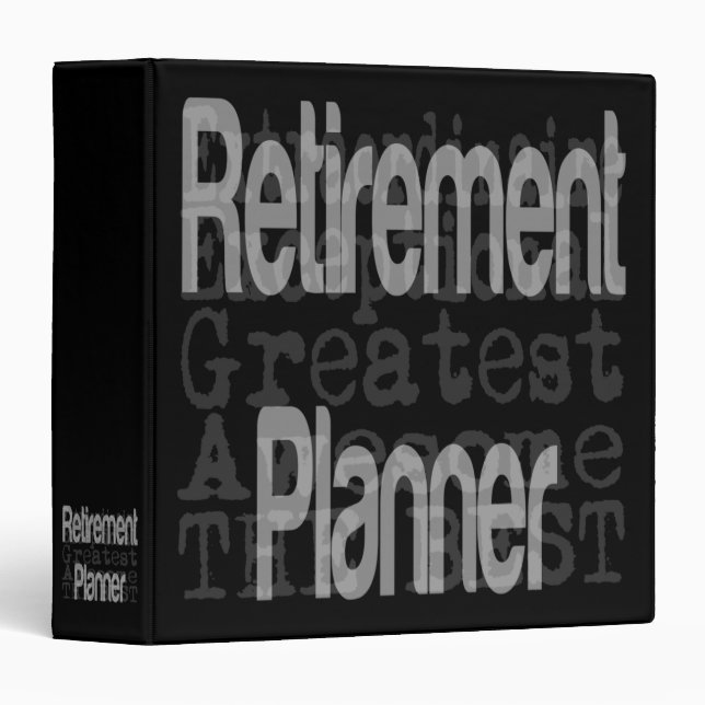 Retirement Planner Extraordinaire Binder (Front/Spine)
