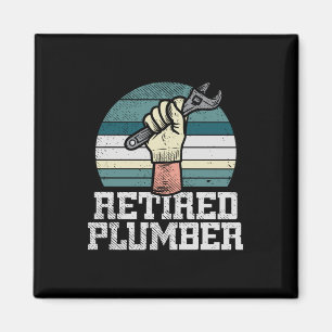 Retirement Plumber Pension Magnet