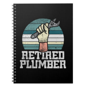 Retirement Plumber Pension Notebook