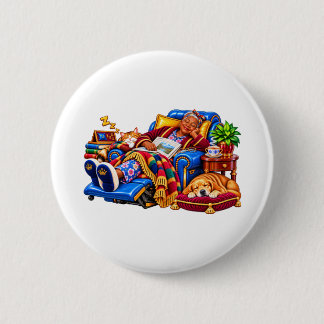 Retirement Queen Professional Nap Department 2 Inch Round Button