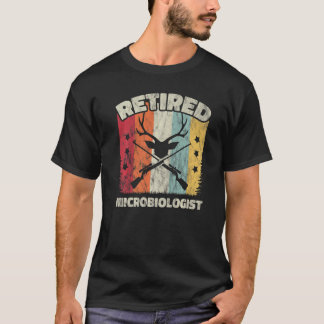 Retirement Retired Microbiologist T-Shirt