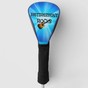 Retirement Rocks--custom guitar design Golf Head Cover