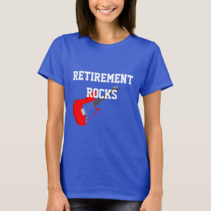 Retirement Rocks with Guitar T-Shirt