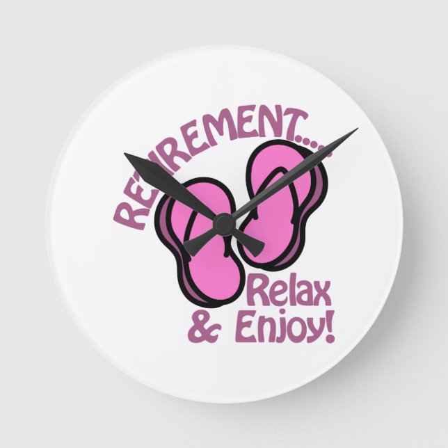 Retirement Round Clock (Front)