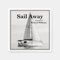Retirement sailing Sail Away Sailboat formal