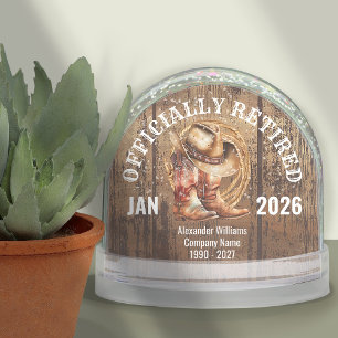 Retirement Snowglobe