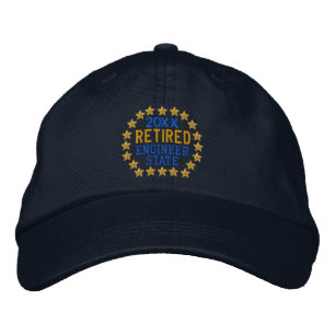 Retirement Stars Personalize it  Embroidered Cap