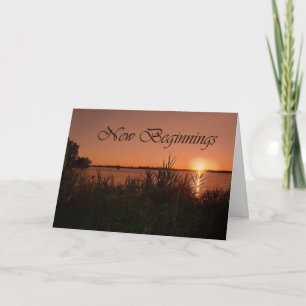 Retirement Sunrise Card