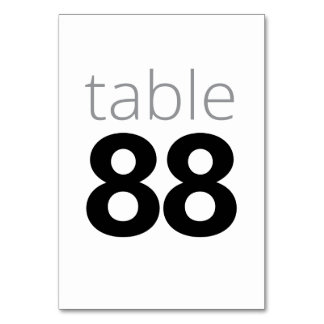 retirement table number