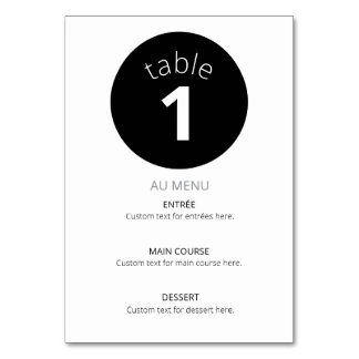 retirement table number